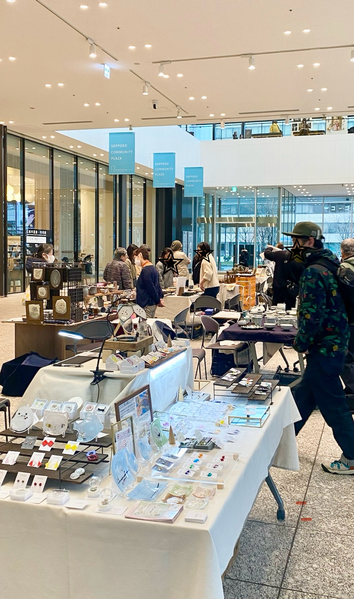 4/11(土)～12日(日)こぢんまりとやきもの市
札幌市民交流プラザ