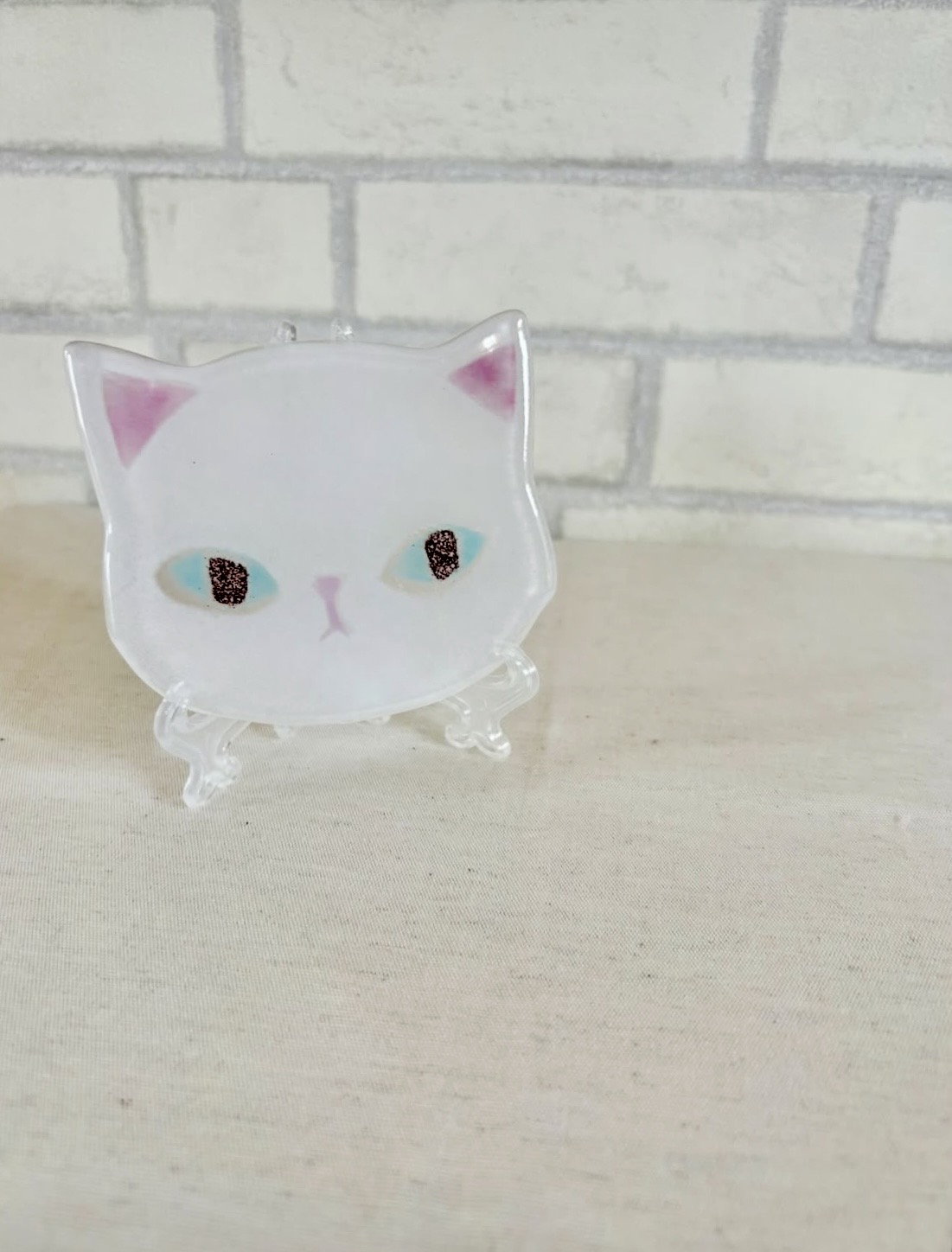 お皿（猫）2